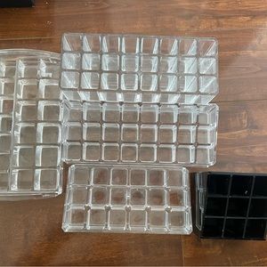 Make up organizations set - lipstick and brush/pencil holders